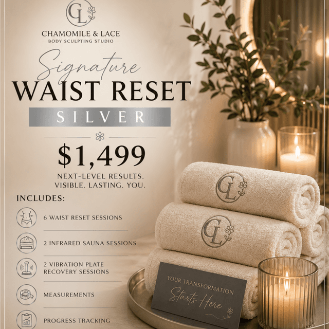 The Snatched Waist Silver Reset at Chamomile and Lace in New Orleans, LA