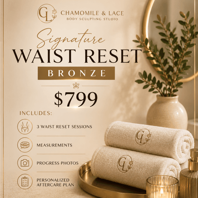 The Snatched Waist Bronze Reset at Chamomile and Lace in New Orleans, LA