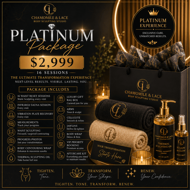 The Snatched Waist Platinum Reset at Chamomile and Lace in New Orleans, LA